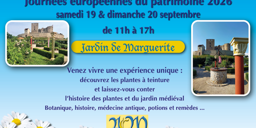 Journées du patrimoine les 19 et 20 septembre